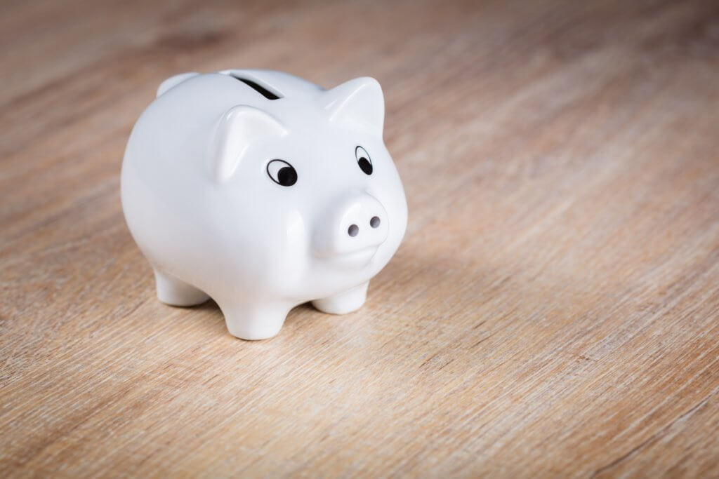 piggy bank. cost and pricing