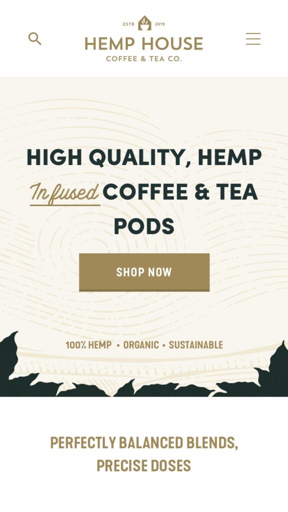 Hemp House mobile