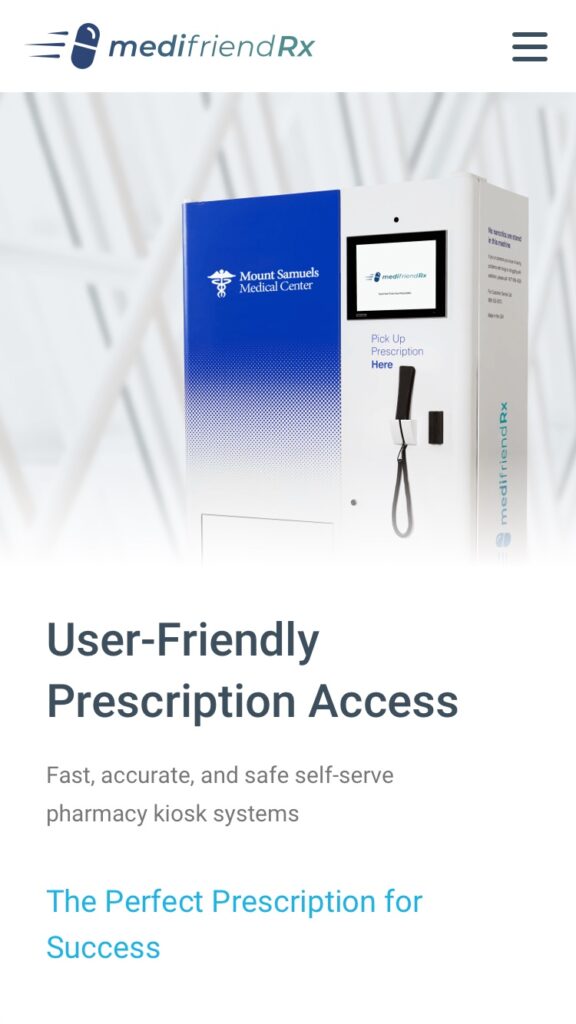 MedifriendRx Mobile site