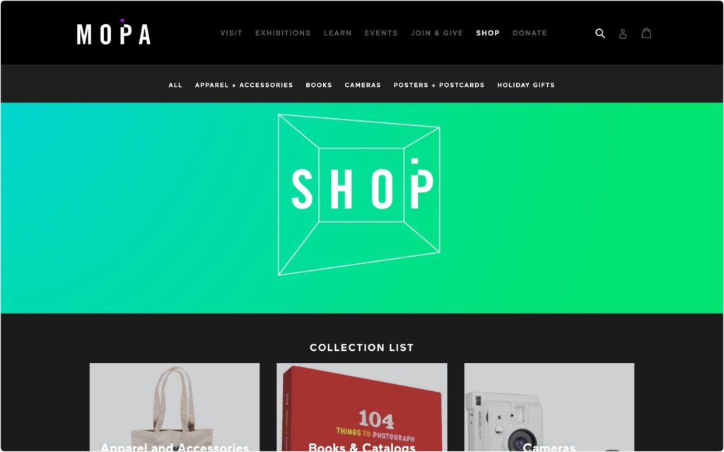 mopa store website